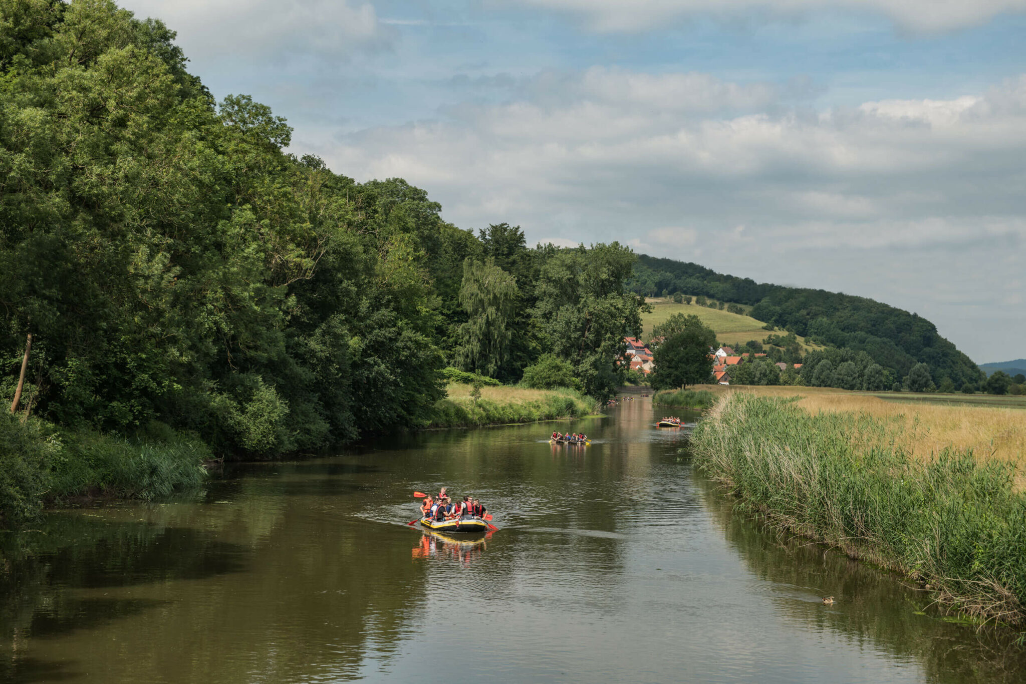 Bootstour auf der Werra