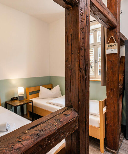 2-Bett-Zimmer – Pension Eisenach